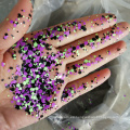 Hermoso glitter en polvo de confeti tamaño de puntos mixtos para artesanías de adornos Flakes Arte de uñas